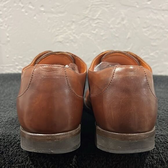 ?? Wolf & Shepherd Oxford Closer Cap Toe Brown Maple Leather Shoes Sz 11 - EUC main image 12